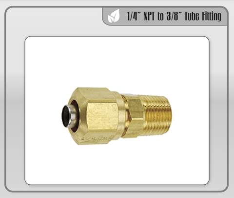 1/4" NPT to 3/8" Tube Fitting